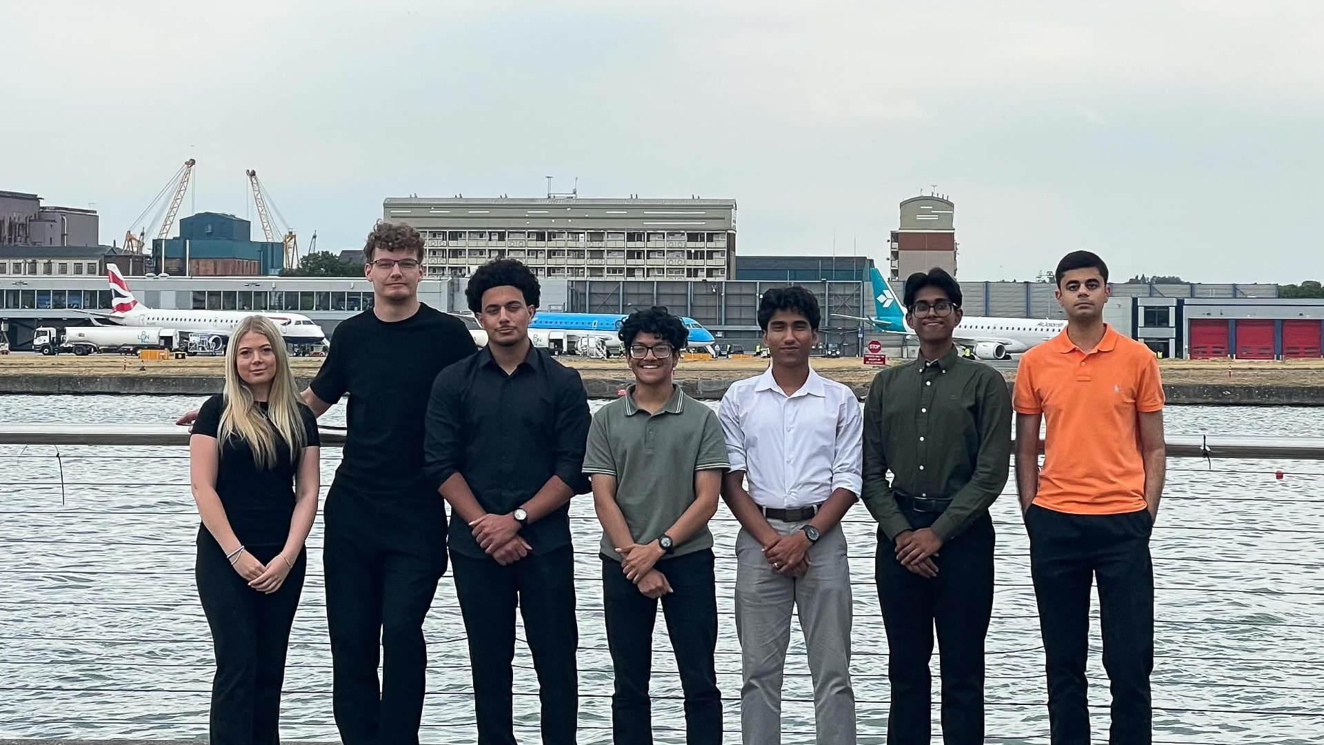 [Ambassadors] London City Airport - Group Photo
